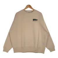 MFC STORE エムエフシーストア MFC$ FLAG22 OVERSIZE CREWNECK クルーネックスウェットトレーナー サンドベージュ Size L 福生店