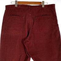 70's 80's JC Penney ジェーシーペニー ブーツカット コーデュロイ フレアパンツ バーガンディー Size ウエスト約98cm 福生店