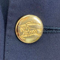 Burberrys バーバリーズ イングランド製 ウール 金ボタン -ブレザー ネイビー size- 瑞穂店