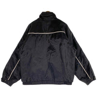 90’s UMBRO アンブロ ジップアップ ナイロンジャケット ブラック 中綿 パイピング Size UK M 福生店