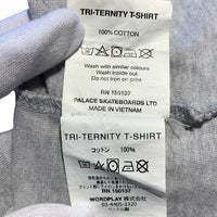 PALACE パレス プリント Tシャツ グレー Size S 福生店