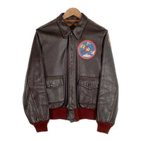 BUZZ RICKSON'S バズリクソンズ A-2 レザ-フライトジャケット ホースハイド レザーパッチカスタム M83040 Size 38 福生店