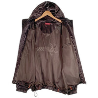 SUPREME シュプリーム 24SS Satin Hooded Track Jacket サテン フーデッド トラックジャケット ブラウン Size XXL 福生店
