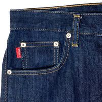 STUSSY ステューシー 00's ROUGH&RUGGED DENIM ポケット刺繍ロゴ デニムパンツ インディゴ size34 瑞穂店