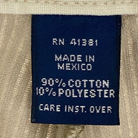 Polo Ralph Lauren ポロラルフローレン メキシコ製 POLO CORDS ツータック コーデュロイパンツ ベージュ size35 瑞穂店
