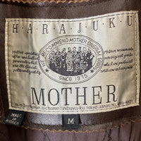 HARAJUKU MOTHER ハラジュクマザー G-1タイプ ラムレザー フライトジャケット ブラウン sizeM 瑞穂店