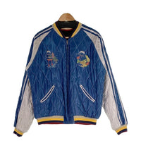 TAILOR TOYO テーラー東洋 ヒノヤ75周年 別珍 キルティング リバーシブル スーベニアジャケット スカジャン ブラック ブルー TT15664HY Size XL 福生店