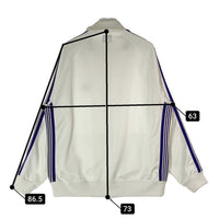 Needles ニードルス MR284 Track Jacket Poly Smooth トラックジャケット ホワイト sizeXL 瑞穂店
