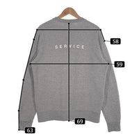 FreshService フレッシュサービス スウェットクルーネックトレーナー グレー FSW-17-SW42 Size M 福生店