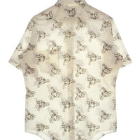 US古着 70's Elvis Presley エルヴィスプレスリー 半袖シャツ 総柄 フルーツオブザルーム Size L 福生店