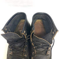 RED WING レッドウィング 8130 刺繍羽タグ USA製 アイリッシュセッター ブーツ ブラック size9D 瑞穂店