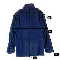 ALPHA INDUSTRIES アルファインダストリーズ USA製 80's 旧タグ SCOVILL M-65 フィールドジャケット ネイビー sizeM-R 瑞穂店