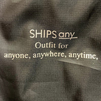 SHIPS any シップスエニィ 74-05-0005 ダブルジップ中綿入りマウンテンパーカー ブラック sizeS 瑞穂店