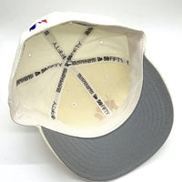 90's New Era ニューエラ MLB ニューヨーク・ヤンキース 59FIFTY ベースボールキャップ ホワイト ウール USA製 Size 7 1/8 (56.8cm) 福生店