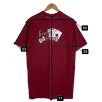 90's Grand Royal グランドロイヤル プリントTシャツ ボルドー ビースティボーイズ JERZEES USA製 Size L 福生店