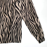 CAPTAINS HELM キャプテンズヘルム ST CORDUROY MIL HOODIE ANIMAL CH24-AW-T20 コーデュロイ ミル プルオーバー フーディー パーカー ホワイト ブラック CH24-AW-T20 Size L 福生店