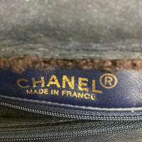 CHANEL シャネル ムートン ショルダーバッグ ネイビー 瑞穂店