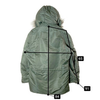 ALPHA INDUSTRIES アルファインダストリーズ USA製 80's 初期タグ IDEAL N-3B フライトジャケット オリーブ sizeM 瑞穂店