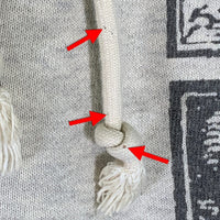 SAINT Mxxxxxx セントマイケル DENIM TEARS デニムティアーズ DT SWEAT PANTS MURAL スウェットパンツ ベージュ 汚れ加工 SM-S23-0000-094 Size L 福生店