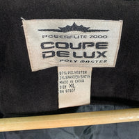 90's~ COUPE DELUX コープデラックス ジップアップジャケット ダークブラウン 中国製 Size XL 福生店