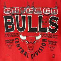 ONEITA オニータ USA製 90S CHICAGO BULLS スウェット トレーナー レッド sizeM 瑞穂店