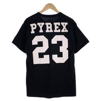 PYREX パイレックス Champion チャンピオン プリントTシャツ ナンバリング ブラック Size M 福生店