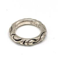 CHROME HEARTS クロムハーツ SCRL BAND スクロールバンドリング 約9.6g シルバー size15号 瑞穂店