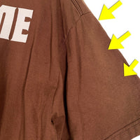 SUPREME シュプリーム 22SS Still Talking Tee スティルトーキング プリントTシャツ ブラウン Size XL 福生店