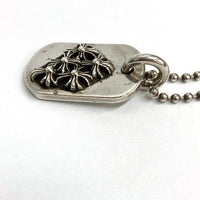 CHROME HEARTS クロムハーツ 2532-304-0010-9100 1Ball Tiny CH Cross Charm 1ボール タイニー CHクロス チャーム ペンダントトップ シルバー 瑞穂店