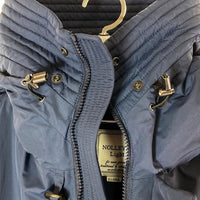 NOLLEY'S Light ノーリーズライト ナイロン 中綿 フーデットコート ジャケット ネイビー 9-0833-6-58-009 Size XL 瑞穂店