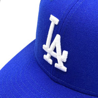 New Era ニューエラ 59FIFTY MLB ロサンゼルス・ドジャース ベースボールキャップ ブルー Size 7 1/8 (56.8cm) 福生店