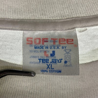 80's 90's SOF TEE M.C.ESCHER エッシャー プリント 半袖 Tシャツ ホワイト USA製 Size XL 福生店