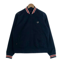 FRED PERRY フレッドペリー Tennis Bomber Jacket テニス ボンバージャケット ネイビー J6154 Size L 福生店