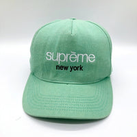 Supreme シュプリーム 13SS Classic Logo Denim 5-Panel Cap クラシックロゴ 5パネル キャップ グリーン 瑞穂店
