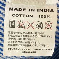 Stussy ステューシー メキシカンパーカー ストライプ ブルー×ホワイト sizeS 瑞穂店