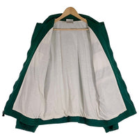 80-90’s adidas アディダス ナイロン ジップアップジャケット ボーダー グリーン ホワイト Size XL 福生店