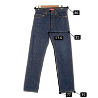 SUPREME シュプリーム Regular Jean レギュラージーンズ スリム セルビッジ インディゴ デニム USA製 Size 30 福生店