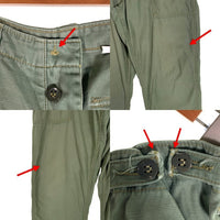THE REAL McCOY'S ザ リアルマッコイズ ベイカーパンツ オリーブ DSA-1-1123-63-C Size M 福生店