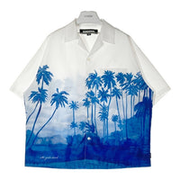 NEIGHBORHOOD ネイバーフッド 24SS 241TSNH-SHM07 PALM TREE HAWAIIAN SHIRT SS ホワイト×ブルー sizeL 瑞穂店