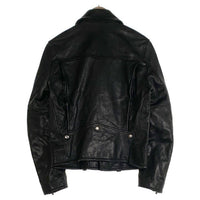 Rags McGREGOR ラグスマックレガー 16AW DOUBLE RIDERS STUDS LEATHER JACKET ダブルライダース スタッズ レザー ジャケット ゴートレザー 211146604 ブラック Size L 福生店