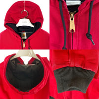 Carhartt カーハート J131 RED アクティブジャケット メキシコ製 レッド size2XL 瑞穂店