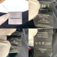 VETEMENTS ヴェトモン Black Russia Patchwork Oversized T-Shirt パッチワーク 半袖 Tシャツ ブラック UAH19TR329 Size XS 福生店
