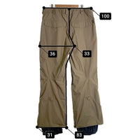 BURTON バートン POACHER PANT ナイロン スキーパンツ カーキ Size XL 福生店