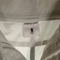 MARK&LONA マークアンドロナ FLOG 6PK Shorts ジャカード ショートパンツ ライトグレー MLM-4A-AT08 ゴルフ Size 48 福生店