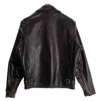 Schott ショット 642VS レザーシングルライダースジャケット ライナー無し チェリーブラウン Size 40 福生店