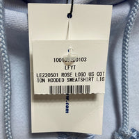 LFYT エルエフワイティー Rose Logo US Cotton Hooded Sweatshirt プルオーバースウェットパーカー ライトブルー LE220501 Size L 瑞穂店