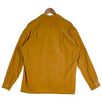 FIVE BROTHER ファイブブラザー 長袖 コーデュロイ オープンカラー シャツ イエロー 152430 Size L 福生店