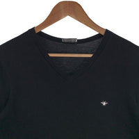 Dior HOMME ディオールオム Vネック Tシャツ ブラック Bee刺繡 733J604B0446 Size XS 福生店