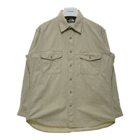 THE NORTH FACE ザノースフェイス リップストップ 長袖シャツ カーキ sizeM 瑞穂店