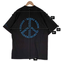90's MAJOR FORCE メジャーフォース PEACE OFFICIAL MERCHANDISE 93 半袖 Tシャツ ブラック Size XL 福生店
